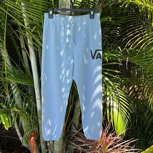 VANS Light Blue Joggers size small